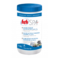 HTH Spa - Chlore stabilisé multifonction - Pastilles 20g - 1,2kg